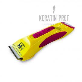 Машинка для стрижки волос Happy Hair Желтый/Розовый