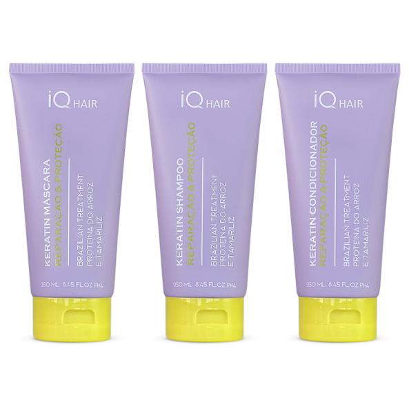 Комплект шампунь + кондиционер + маска IQ Hair Реконструкция и защита 250/250/250 мл