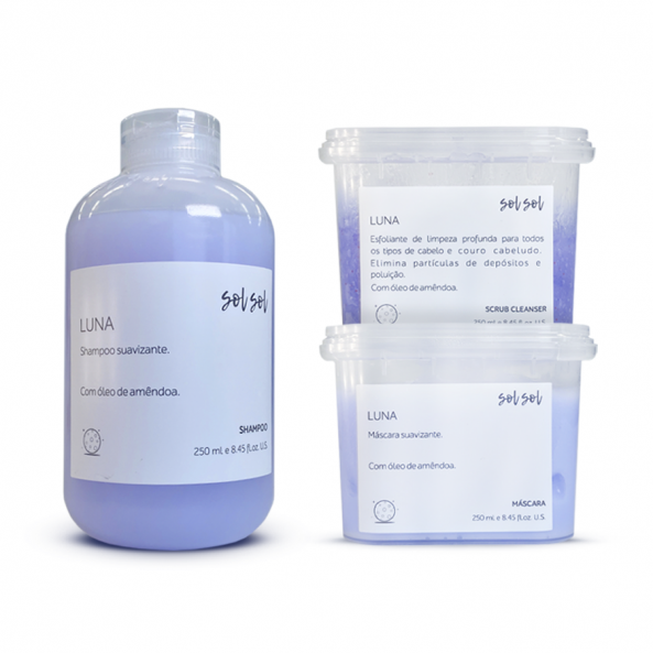 Комплект шампунь + маска + скраб Sol Sol Luna 250/250/250 мл
